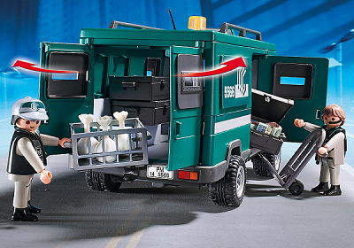 Playmobil 5566 Klocki City Action Transport Pieniędzy