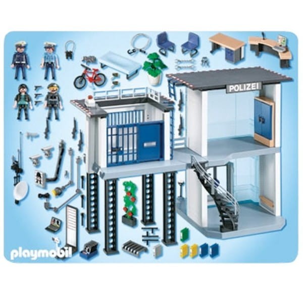 Playmobil 5182 Klocki City Action Komisariat Policji z dźwiękiem i światłem