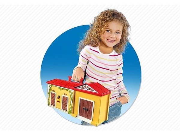 Playmobil Klocki Country 5348 Przenośna Stajnia