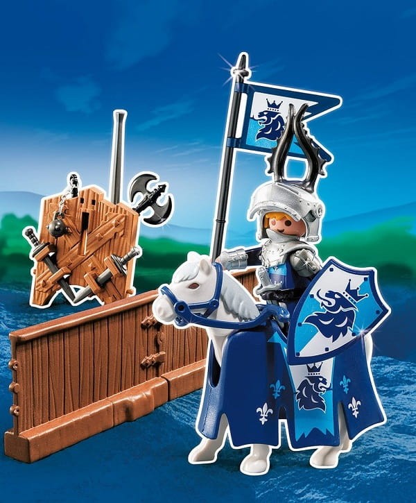 Playmobil Klocki Knights 5356 Rycerz Turniejowy Braterstwa Lwa