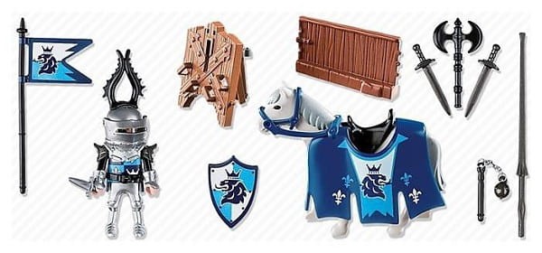 Playmobil Klocki Knights 5356 Rycerz Turniejowy Braterstwa Lwa