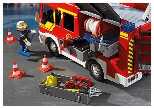 Playmobil 5363 Klocki City Action Samochód Strażacki