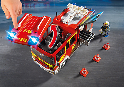 Playmobil 5363 Klocki City Action Samochód Strażacki
