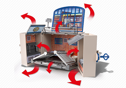 Playmobil 5421 Klocki City Action Komisariat Policji - Game Box