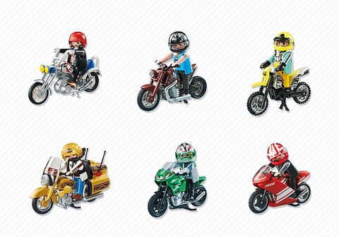 Playmobil Klocki Sports &amp;; Action 5525 Motor Cross Bike