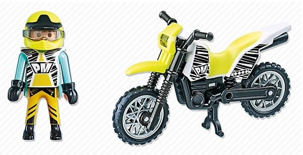 Playmobil Klocki Sports &amp;; Action 5525 Motor Cross Bike
