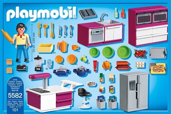 Playmobil Klocki City Life 5582 Nowoczesna Kuchnia