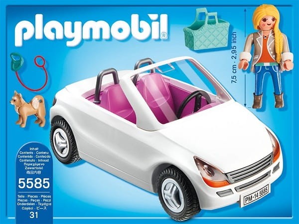 Playmobil Klocki City Life 5585 Kabriolet