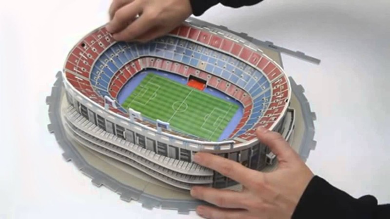 Trefl Puzzle 3D Stadion Camp Nou FC Barcelona
