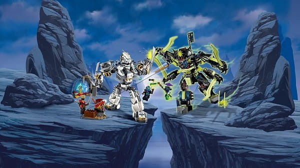 Klocki LEGO NINJAGO 70737 Starcie Tytanów Mech