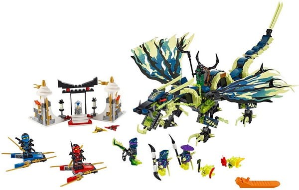 Klocki LEGO NINJAGO 70736 Atak Smoka Moro