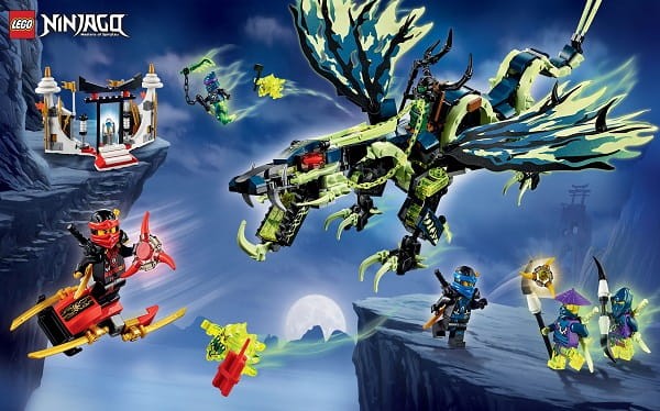 Klocki LEGO NINJAGO 70736 Atak Smoka Moro