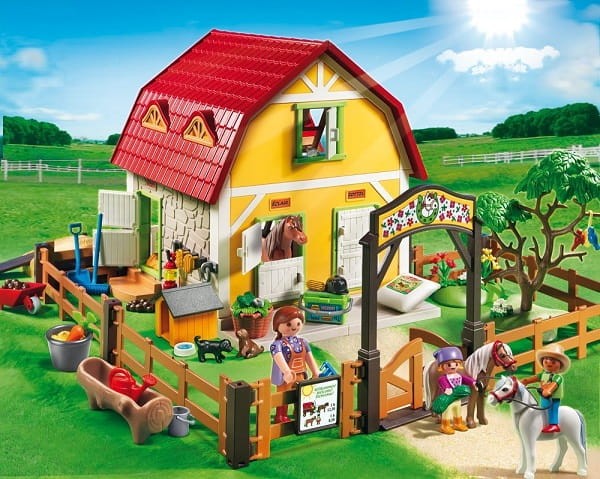 Playmobil Klocki Country 5222 Stadnina Kucyków