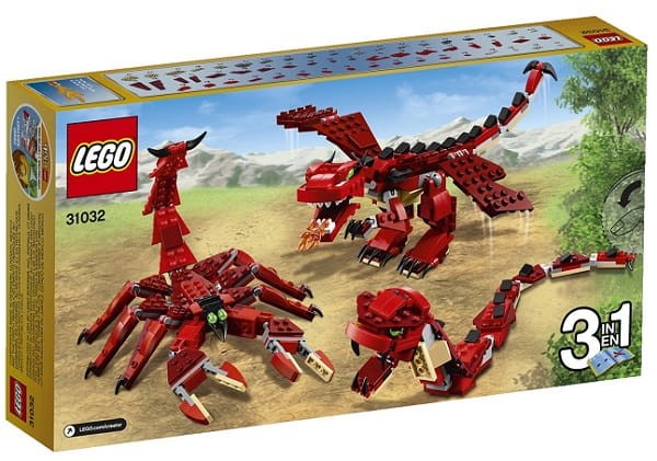 Klocki LEGO Creator 31032 Czerwone Kreatury