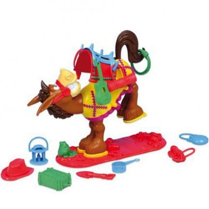 Hasbro 48380 Gra Zręcznościowa Buckaroo - Szalony Osiołek