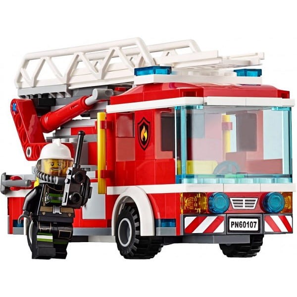 Klocki LEGO® City 60107 Wóz strażacki z drabiną