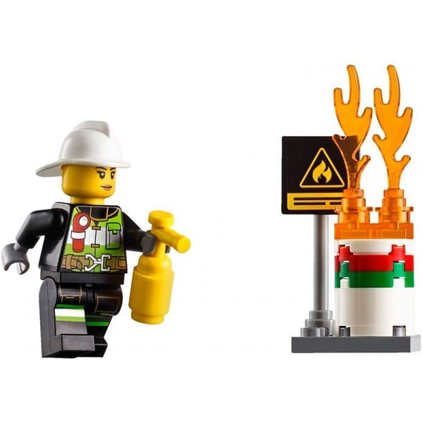 Klocki LEGO® City 60107 Wóz strażacki z drabiną