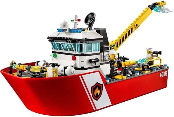 Klocki LEGO CITY 60109 Statek Straży Pożarnej