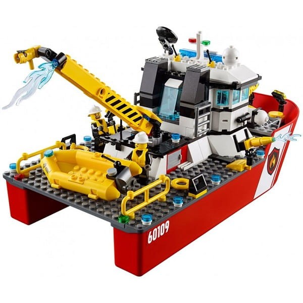 Klocki LEGO CITY 60109 Statek Straży Pożarnej