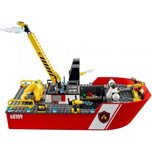 Klocki LEGO CITY 60109 Statek Straży Pożarnej