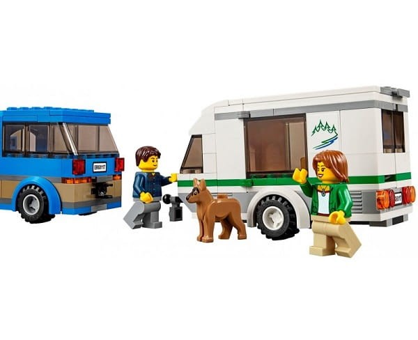 Klocki LEGO CITY 60117 Van z przyczepą kempingową