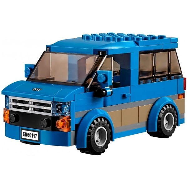 Klocki LEGO CITY 60117 Van z przyczepą kempingową