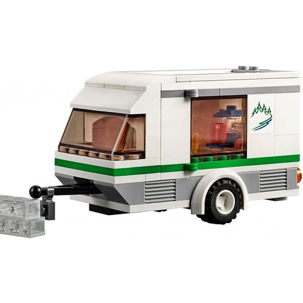 Klocki LEGO CITY 60117 Van z przyczepą kempingową