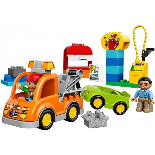 Klocki LEGO DUPLO 10814 Samochód Pomocy Drogowej