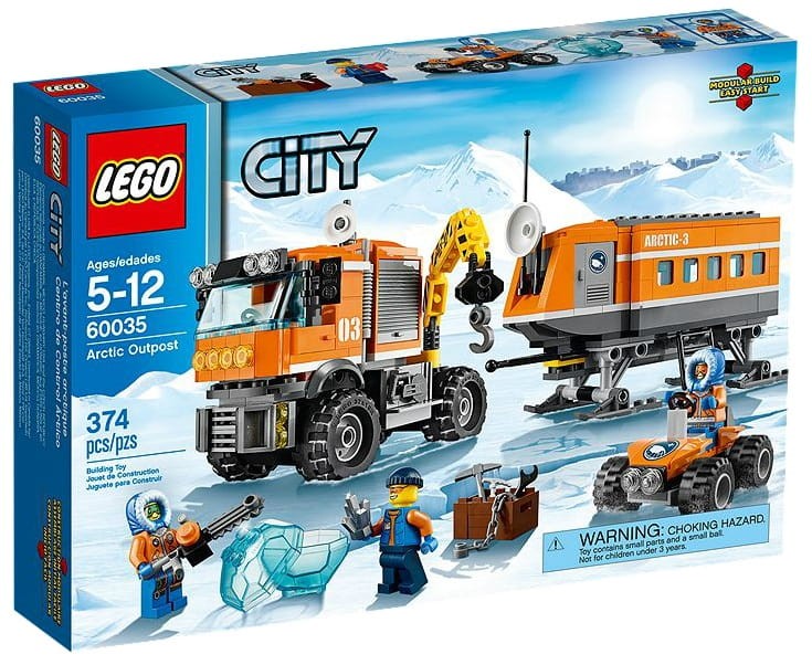 Klocki Lego City 60035 Mobilna Jednostka Arktyczna