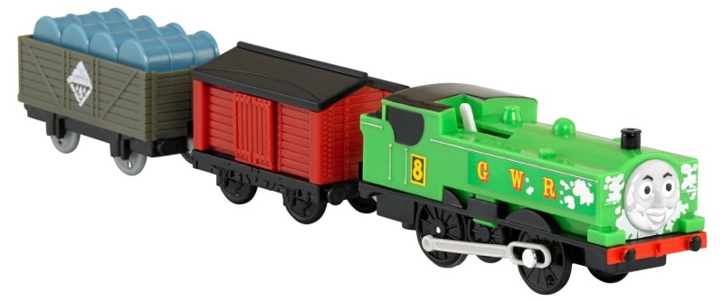 TRACKMASTER BDP05 Tomek Parowóz Duck Kaczor