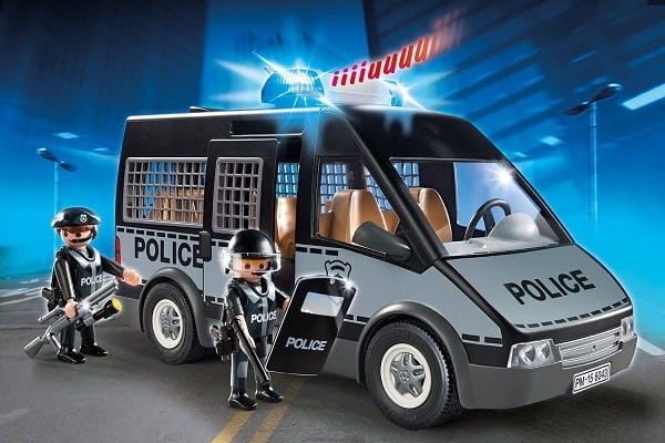 Playmobil 6043 Klocki City Action Samochód Brygady Policyjnej