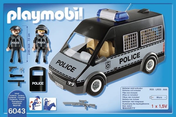 Playmobil 6043 Klocki City Action Samochód Brygady Policyjnej