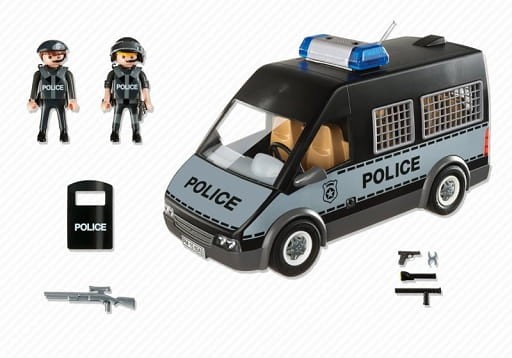 Playmobil 6043 Klocki City Action Samochód Brygady Policyjnej