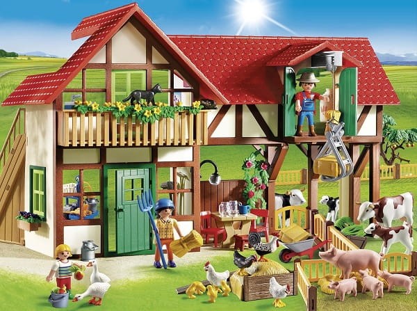 Playmobil Klocki Country 6120 Duże Gospodarstwo Rolne