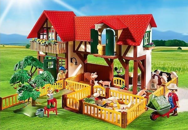 Playmobil Klocki Country 6120 Duże Gospodarstwo Rolne