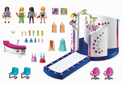 Playmobil Klocki City Life 6148 Casting - Modelki na Wybiegu