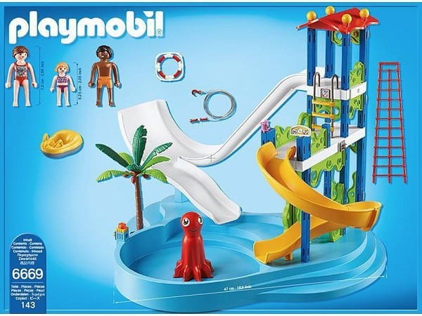 Playmobil 6669 Aqua Park ze zjeżdżalnią