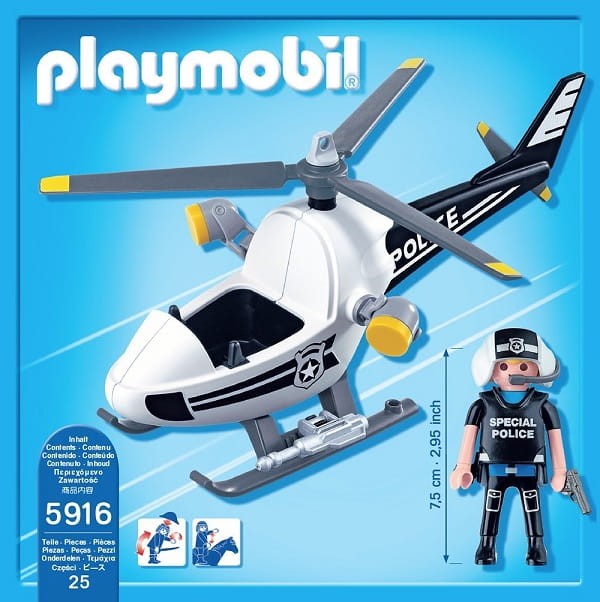 Playmobil 5916 Klocki City Action Helikopter Policyjny