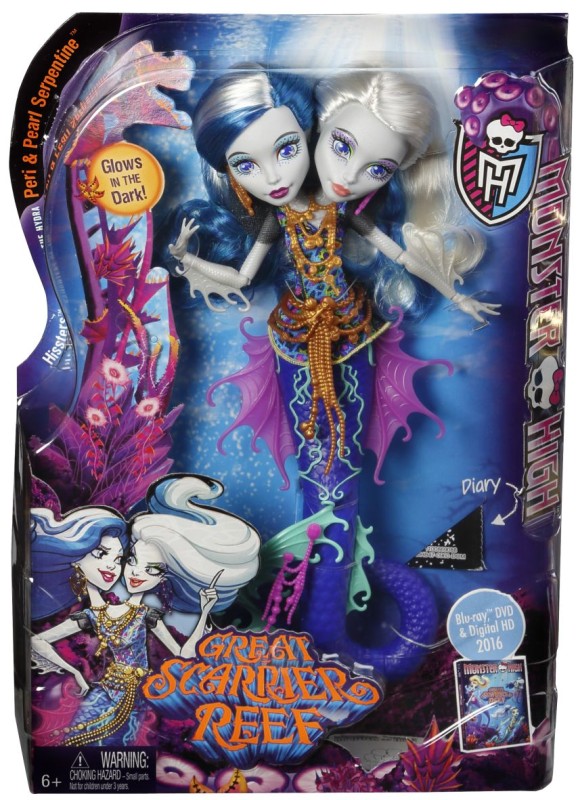Monster High DHB47 HYDRA - Peri i Pearl Serpentine