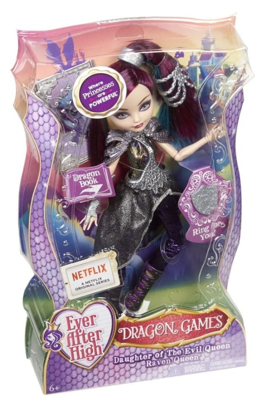 Ever After High -Smocze Igrzyska DHF34 Córka Złej Królowej Raven Queen