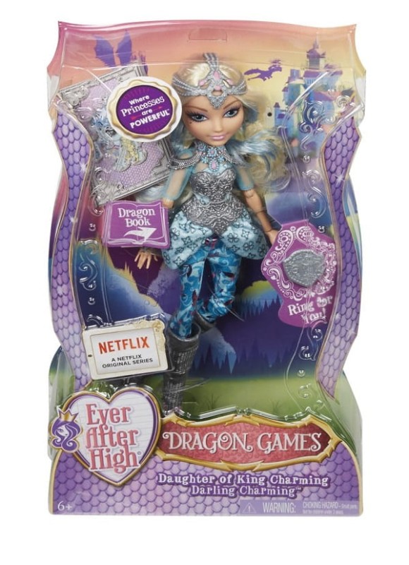 Ever After High -Smocze Igrzyska DHF36 Córka Księcia Darling Charming
