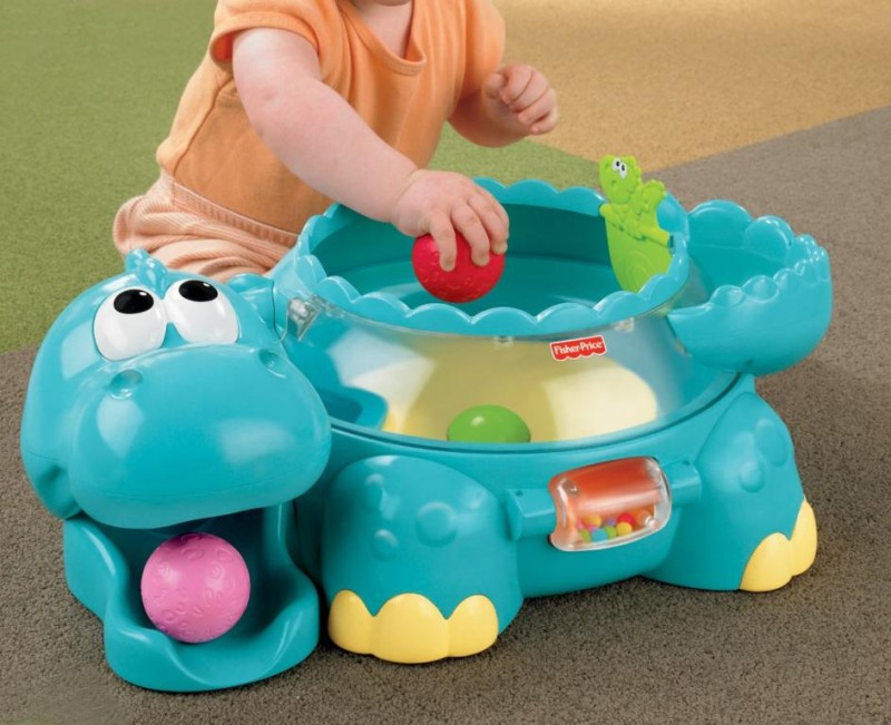 Fisher Price W1392 Muzyczny Dinozaur z Piłeczkami
