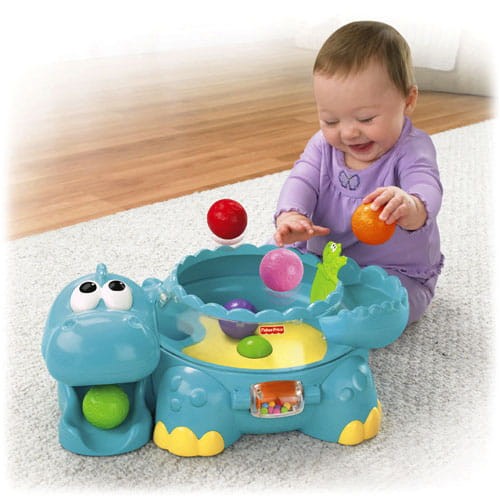 Fisher Price W1392 Muzyczny Dinozaur z Piłeczkami