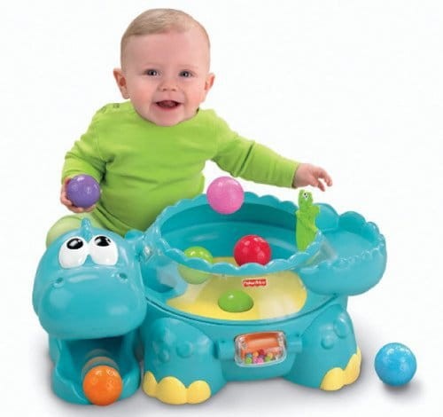 Fisher Price W1392 Muzyczny Dinozaur z Piłeczkami