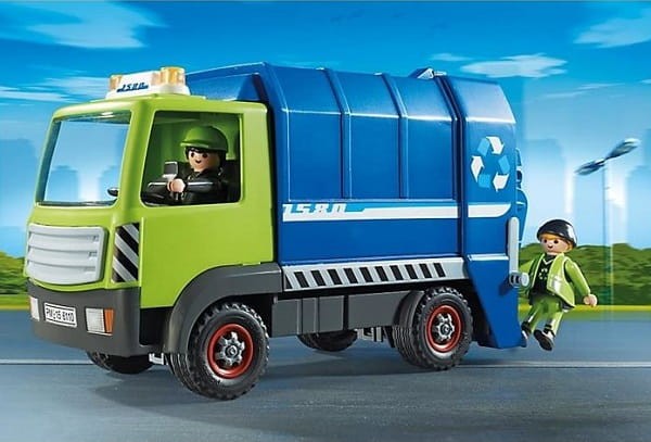 Playmobil 6110 City Action Nowa śmieciarka do recyklingu