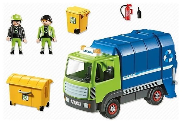 Playmobil 6110 City Action Nowa śmieciarka do recyklingu