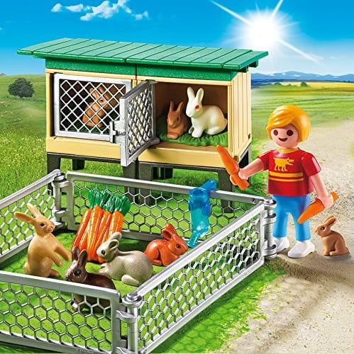 Playmobil Country 6140 Klatka dla królików z wolnym wybiegiem