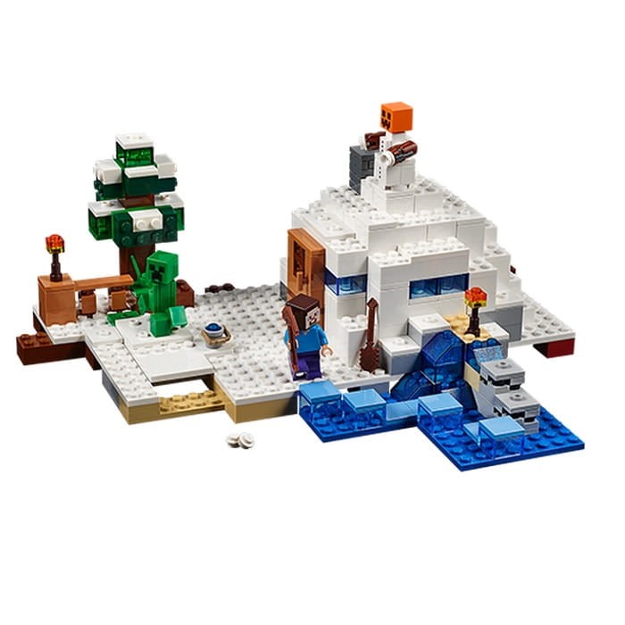 Klocki LEGO Minecraft 21120 Śnieżna kryjówka