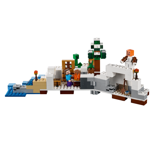 Klocki LEGO Minecraft 21120 Śnieżna kryjówka