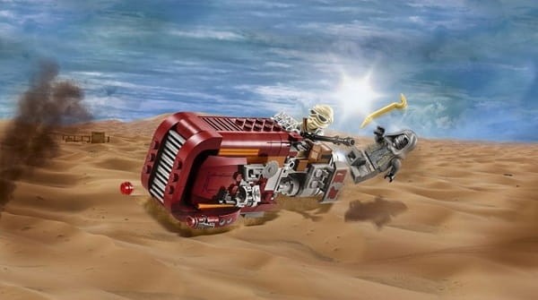 Klocki LEGO Star Wars 75099 Śmigacz Rey